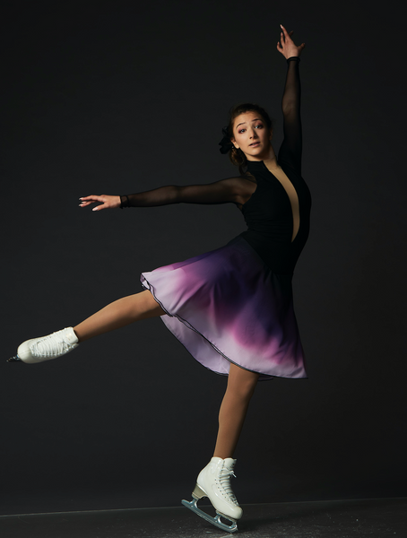 Elite Xpression Faded Purple Dance Dress M M Skatewear