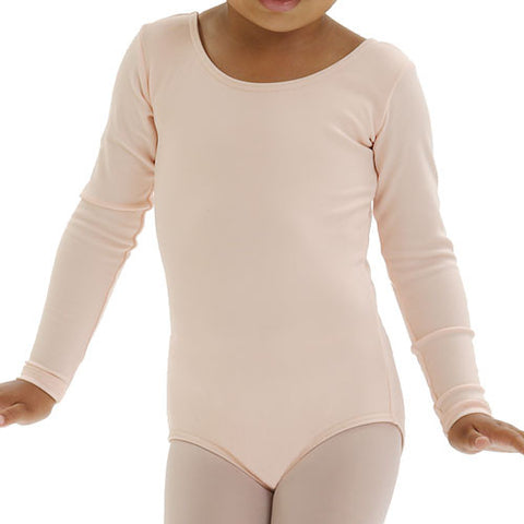 Capezio Long Sleeve Nude Leotard