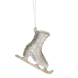 Glitter Ice Skate Ornament