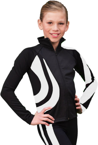 Chloe Noel J26 Swirls Figure Skating Jacket