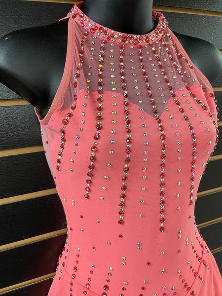 halter dress product info and reviews Allure Halter Maxi Dress main image 1