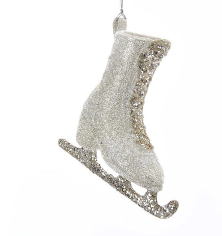 Glitter Ice Skate Ornament