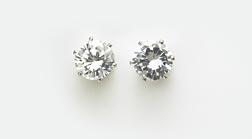 CZ Crystal Pierced Earrings