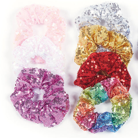 Sequin Scrunchies