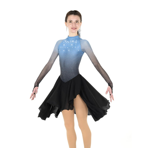 Aurora Ice Fading Waltz Beaded Dance Skating Dress Adult Medium Aurora Ice Fading Waltz Beaded Dance Skating Dress Adult Medium