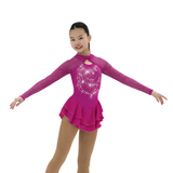 Aurora Ice AJ347 Strands of Crystals Dress
