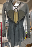 Brad Griffies Ready to Ship Long Sleeve Dress with Crystals, Adult Small, Size 5