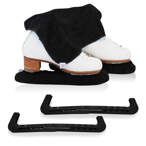 Skate Guards, Soakers & Towel Set, Terry Cloth