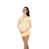 Solitaire Skatewear F22001P/R Shirred Sleeve Dress