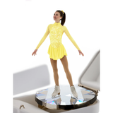Solitaire Skatewear F22009 Classic High Neck Dress: Plain and with Crystal Packages