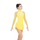 Solitaire Skatewear F22009 Classic High Neck Dress: Plain and with Crystal Packages