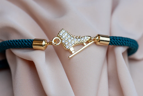 Colorful Ice Skating Rope Bracelet