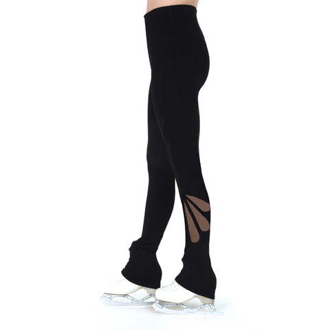 Solitaire L24007 Ice Drop Practice Wear Leggings, Black