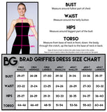Brad Griffies Ready to Ship 536 Dress with Crystals
