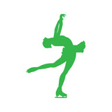 Figure Skater Decal, Layback