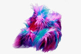Shaggy Turquoise, Purple, Pink Crazy Fur CFSGT