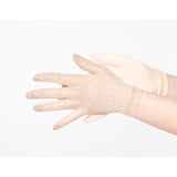 Jerry's 1121 Glitter Mesh Gloves - Beige Or Black