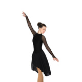 Solitaire Skatewear D22017 High Neck Dance Dress: Plain OR With Crystals
