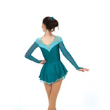 Solitaire Skatewear F22013 Shaded Sweetheart Dress, Plain or With Crystals