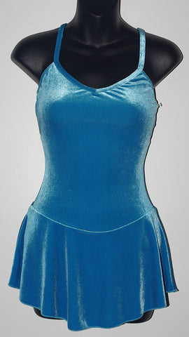 Motionwear 8157, Camisole Velour Dress