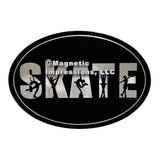 Figure Skate Word Magnet